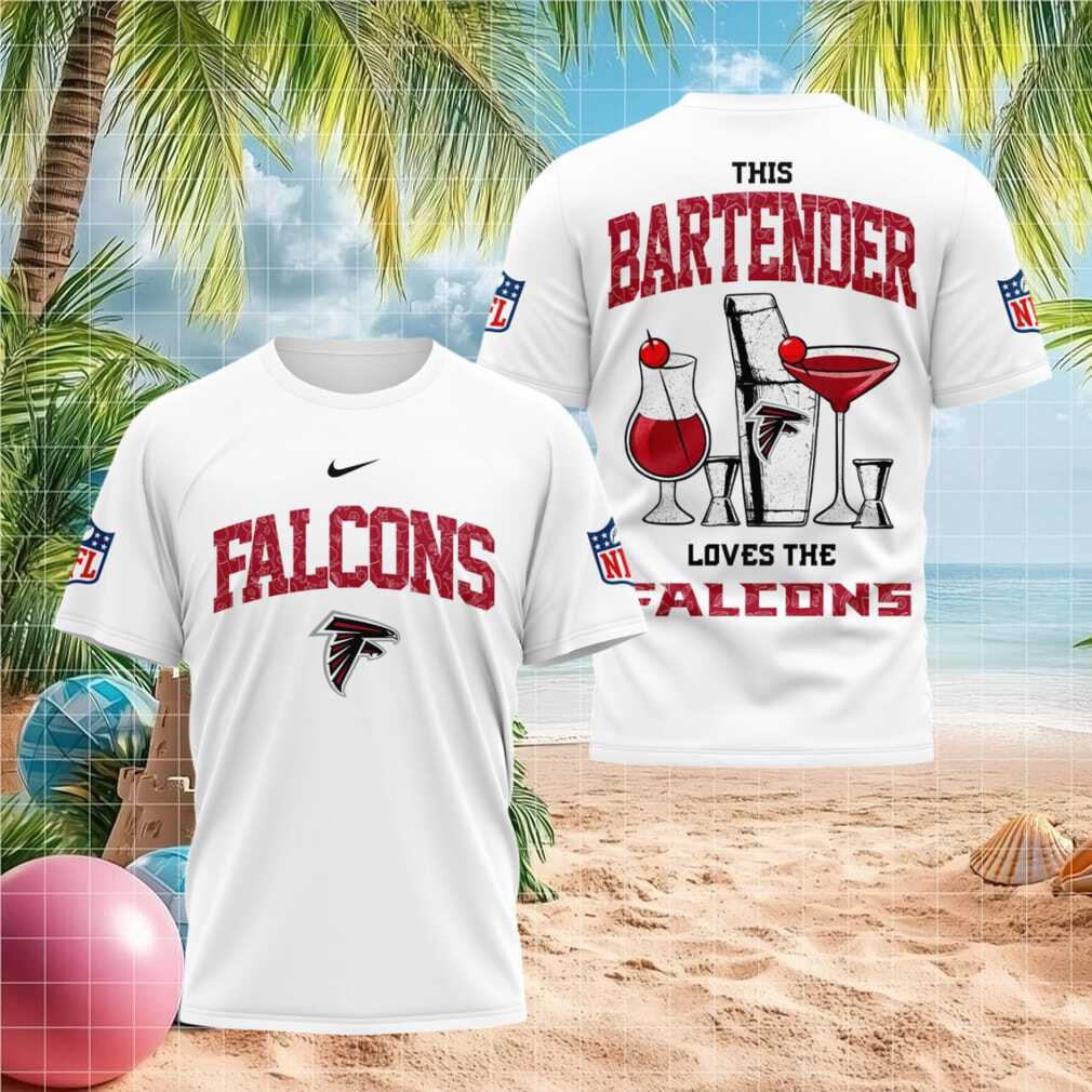 Atlanta Falcons Bartender Cocktail Graphic Shirt - Limotees LLC