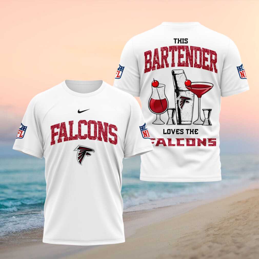 Atlanta Falcons Bartender Cocktail Graphic Shirt - Limotees LLC