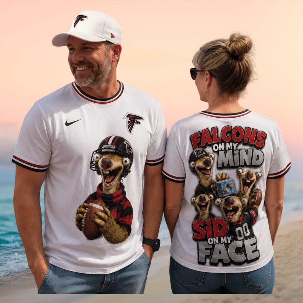 Atlanta Falcons Ice Age Sid The Sloth Football Fan Vintage Retro Men Women Shirt - Limotees LLC