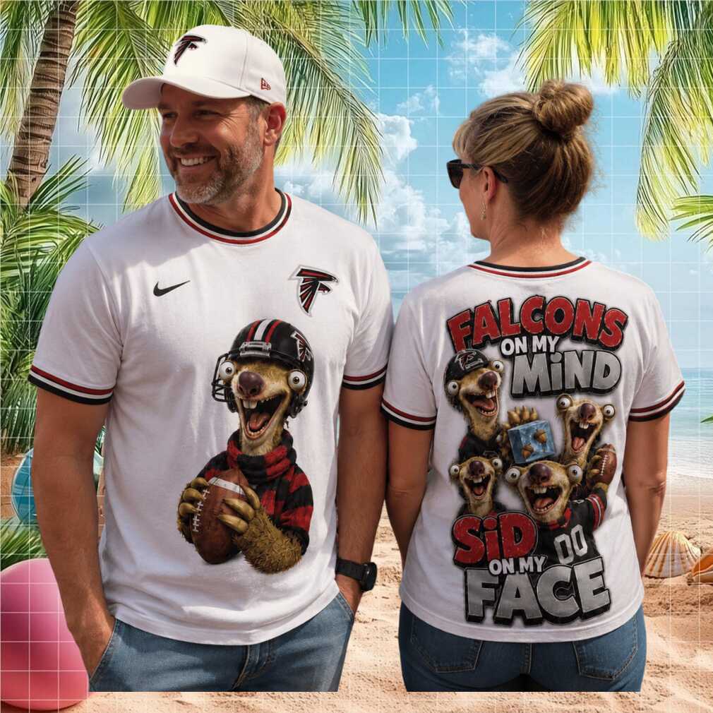 Atlanta Falcons Ice Age Sid The Sloth Football Fan Vintage Retro Men Women Shirt - Limotees LLC