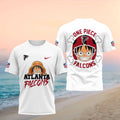 Atlanta Falcons Monkey Pirate Anime Manga Sports Fan Shirt