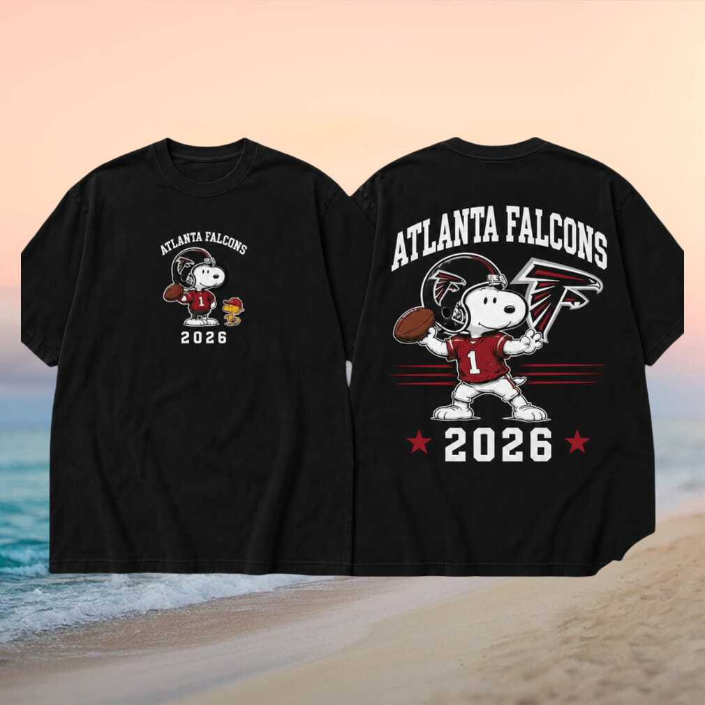 Atlanta Falcons Snoopy Football 2026 Vintage Shirt - Limotees LLC