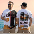 Atlanta Football Sorry Wife Its Falcons And Beer Oclock Shirt