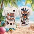 Auburn Tigers Football War Eagle Back To School Shirt