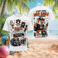 Auburn Tigers Tiger Back To School Study Hard Shirt
