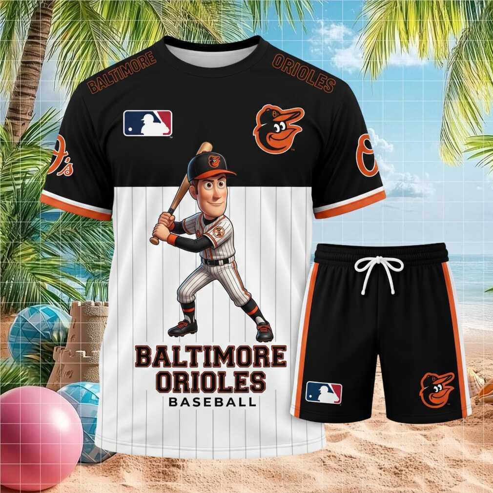 Baltimore Orioles Baseball Woody Character Fan Shirt