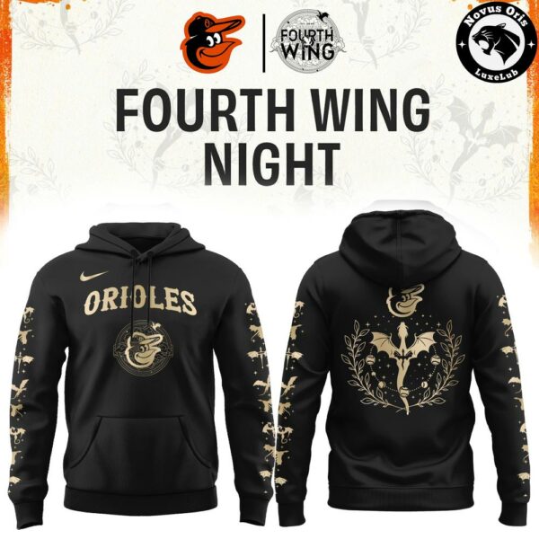 Baltimore Orioles x Fourth Wing Night Limited Edition Hoodie