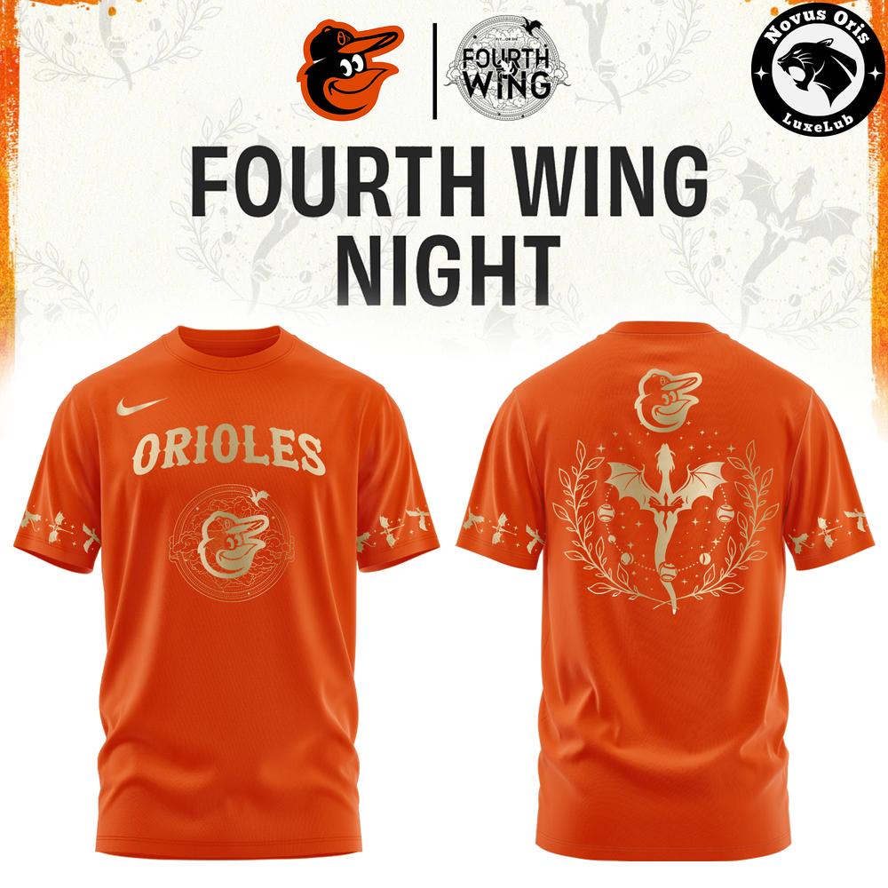 Baltimore Orioles x Fourth Wing Night Limited Edition T-Shirt