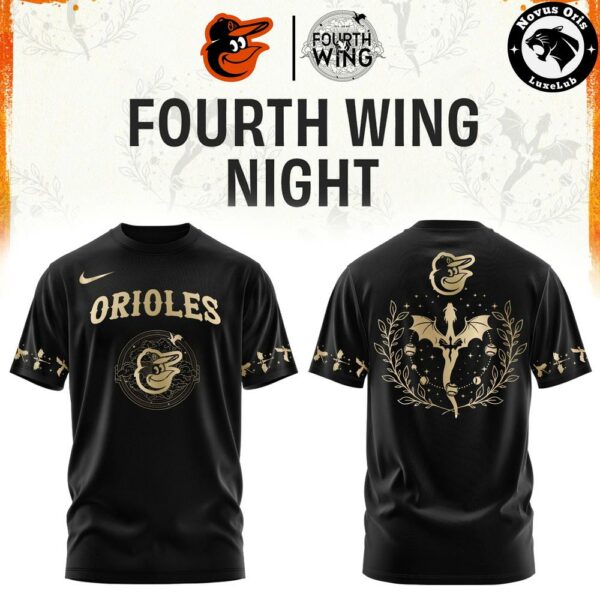 Baltimore Orioles x Fourth Wing Night Limited Edition T-Shirt
