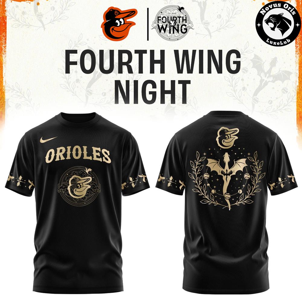 Baltimore Orioles x Fourth Wing Night Limited Edition T-Shirt