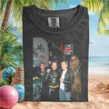 Batman and Chewbacca Halloween Party 90s Vintage Photo Graphic T Shirt - Limotees LLC