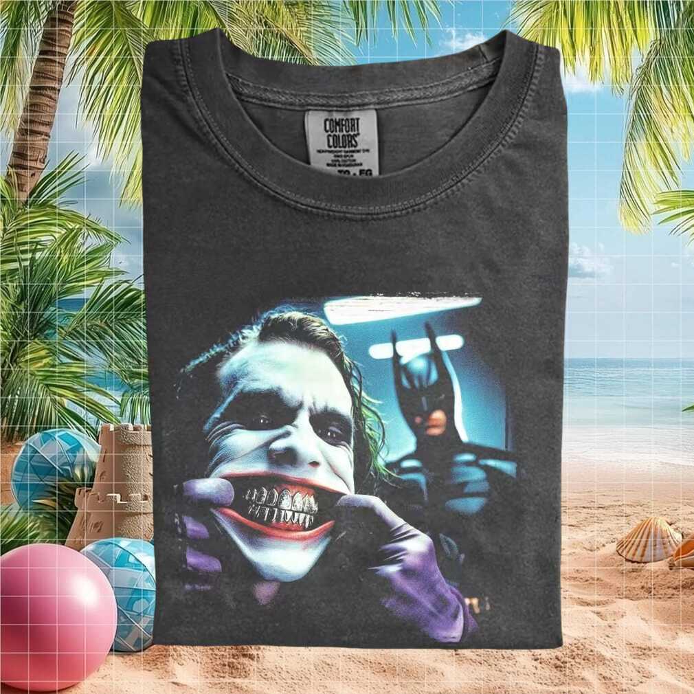Batman and Joker Grin Comfort Colors T Shirt - Limotees LLC