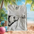 Bear Finger Point Boop Funny Animal Nature Comfort Colors Graphic T Shirt - Limotees LLC