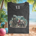 Beetlejuice Movie Characters Couch Art T Shirt - Limotees LLC