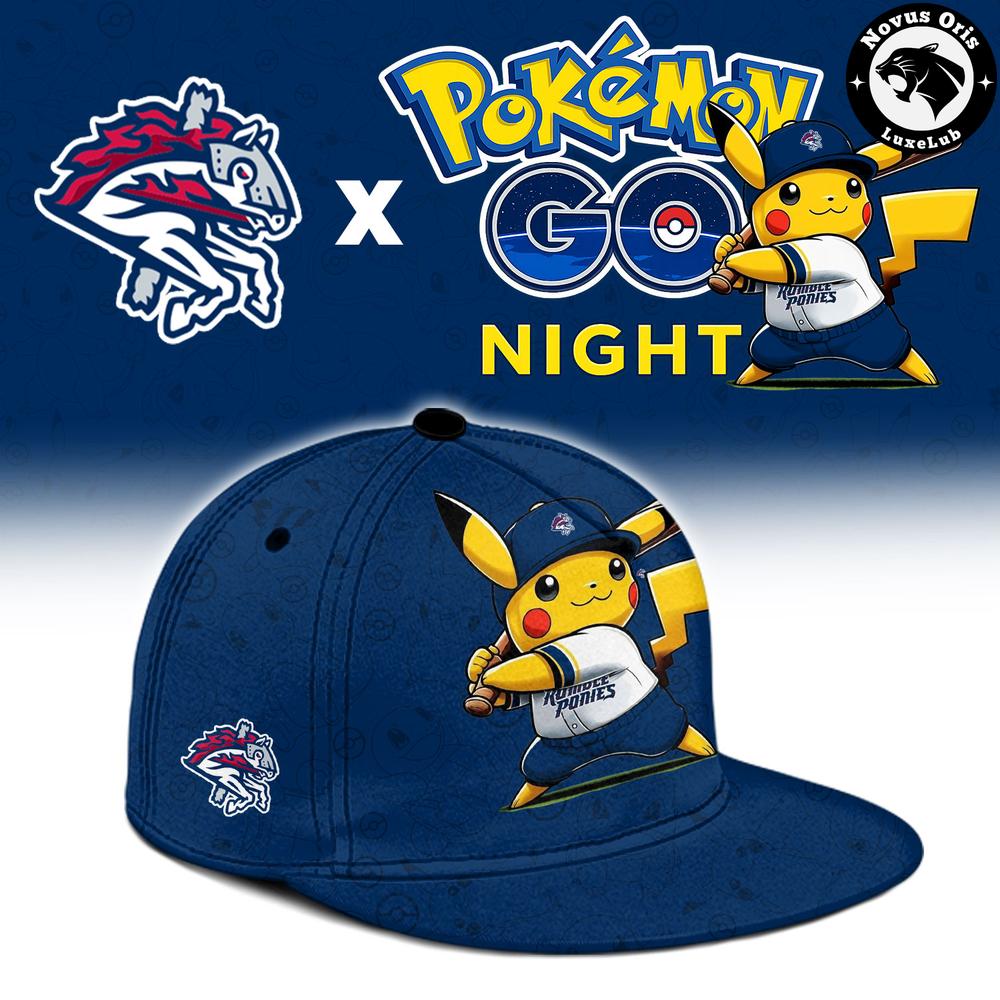 Binghamton Rumble Ponies x Pokemon GO Night 2026 New Baseball Jersey