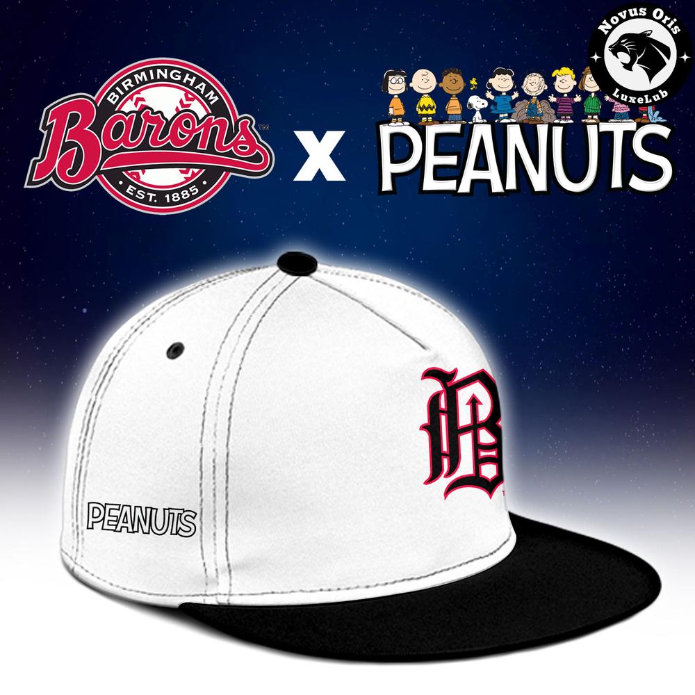 Birmingham Barons x Peanuts Night Limited Edition Baseball Jersey