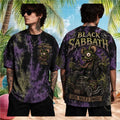 Black Sabbath Midnight Freak Show Rat Tie Dye Graphic Shirt