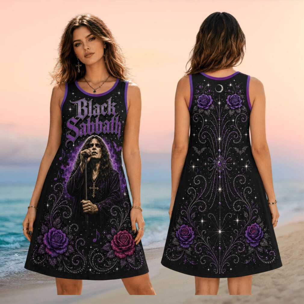Black Sabbath Ozzy Osbourne Vintage Retro Heavy Metal Concert Fans Women Shirt - Limotees LLC
