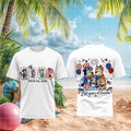 Bluey Patriotic Pals 250 Years of Freedom Independence Shirt - Limotees LLC