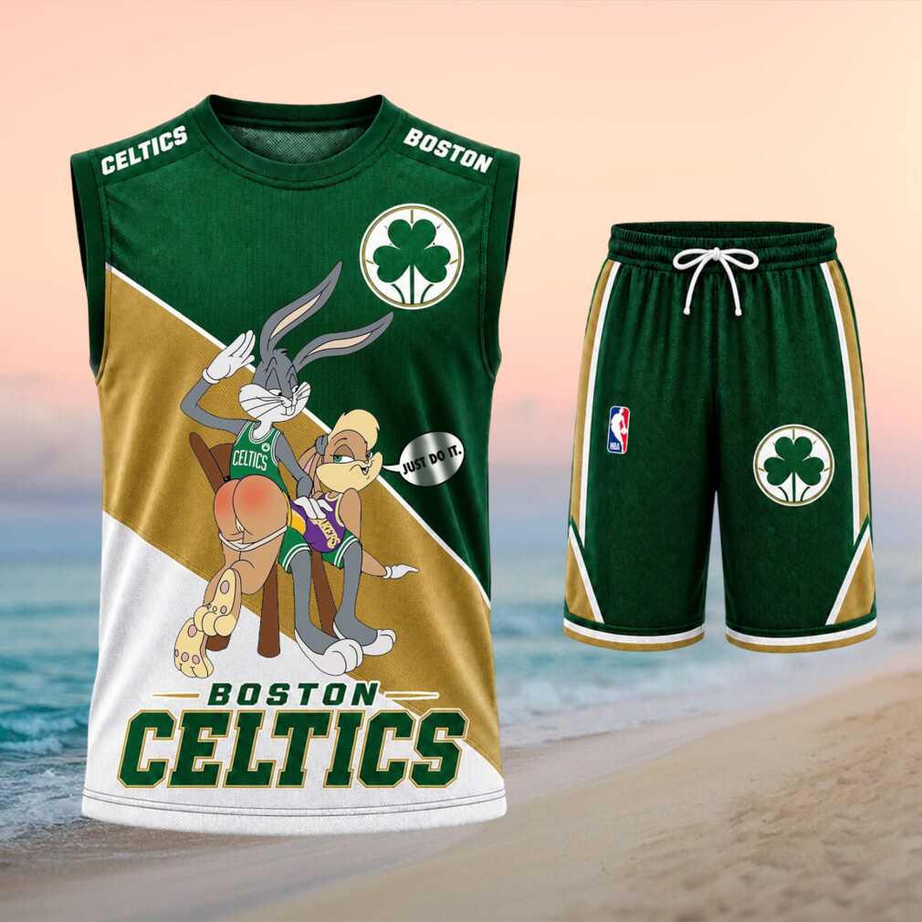 Boston Celtics Bugs Bunny Basketball Shirt