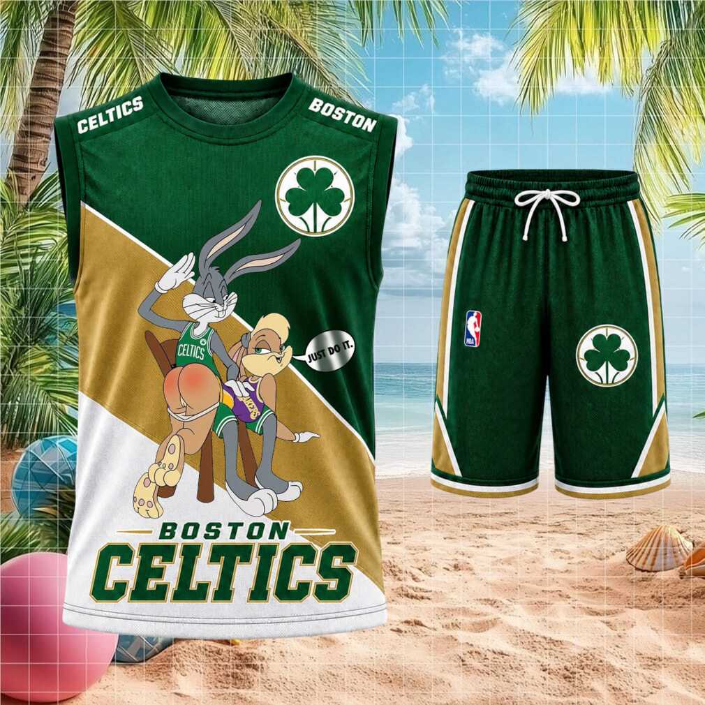 Boston Celtics Bugs Bunny Basketball Shirt