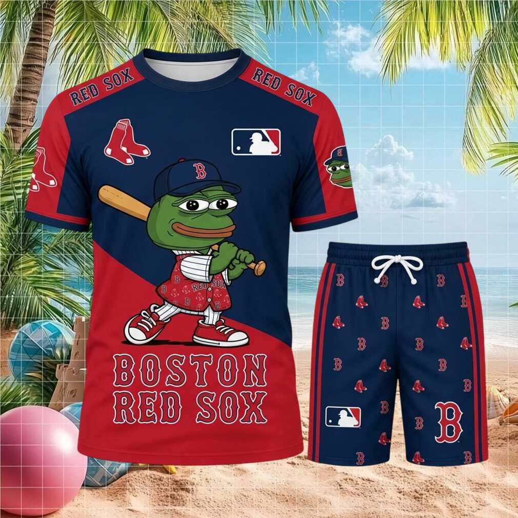 Boston Red Sox Frog Baseball Mascot Shirt