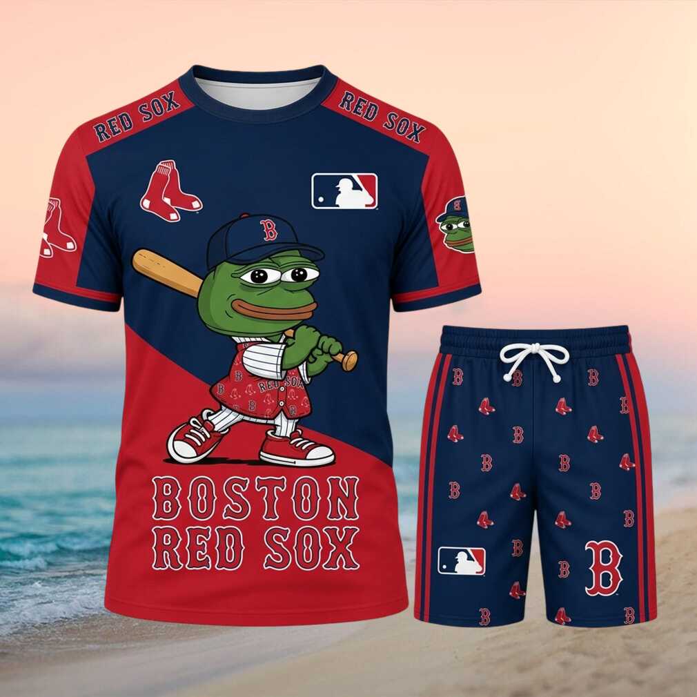 Boston Red Sox Frog Baseball Mascot Shirt