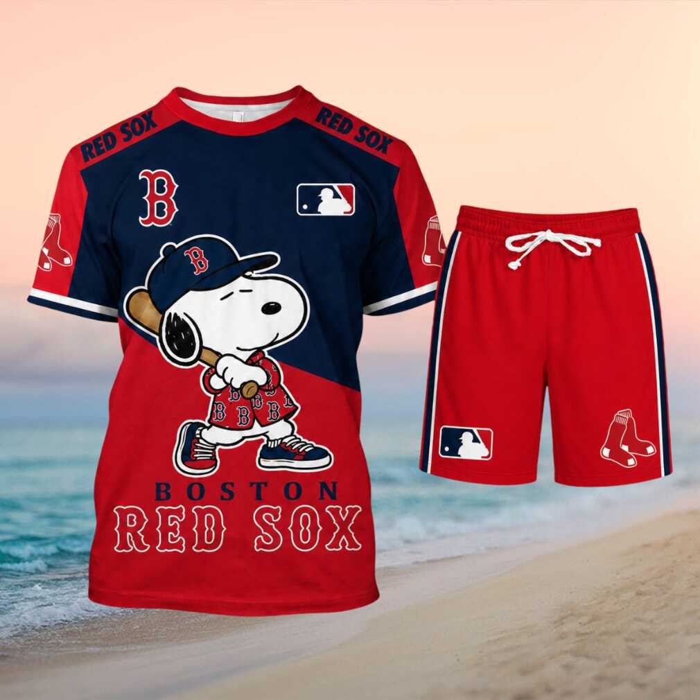 Boston Red Sox Snoopy Baseball Shirt