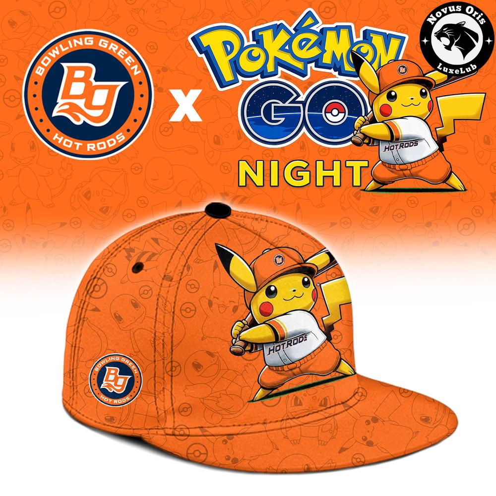 Bowling Green Hot Rods x Pokemon GO Night Limited Edition Baseball Jersey
