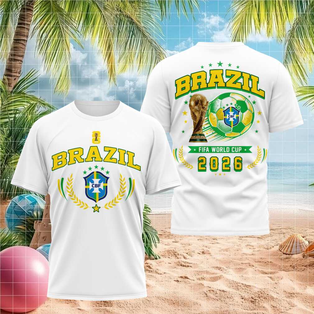 Brazil FIFA World Cup 2026 National Soccer Team Sports Tournament Supporter Shirt - Limotees LLC