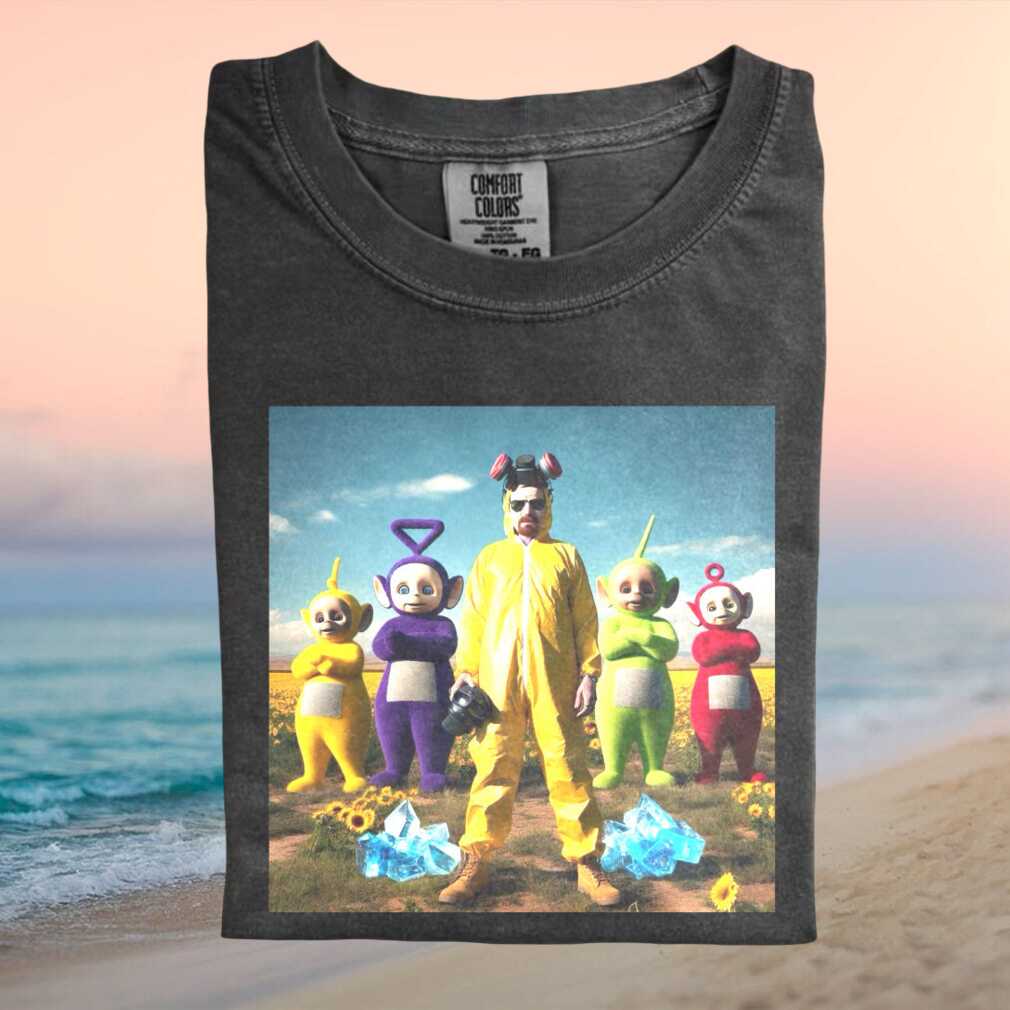 Breaking Bad Teletubbies Mashup Heisenberg Graphic T Shirt - Limotees LLC