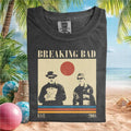 Breaking Bad Walter White Jesse Pinkman Retro Sunset Graphic T Shirt - Limotees LLC