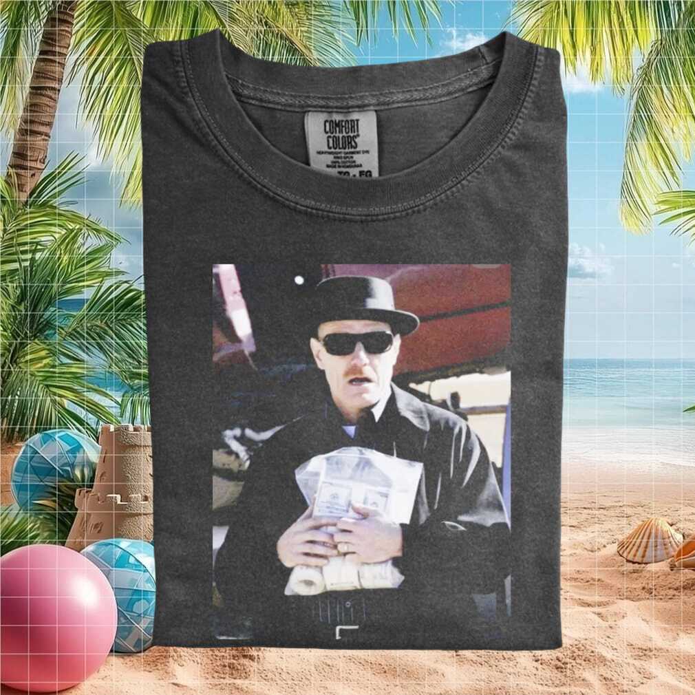 Breaking Bad Walter White Money Stacks Cult TV Show Graphic T Shirt - Limotees LLC
