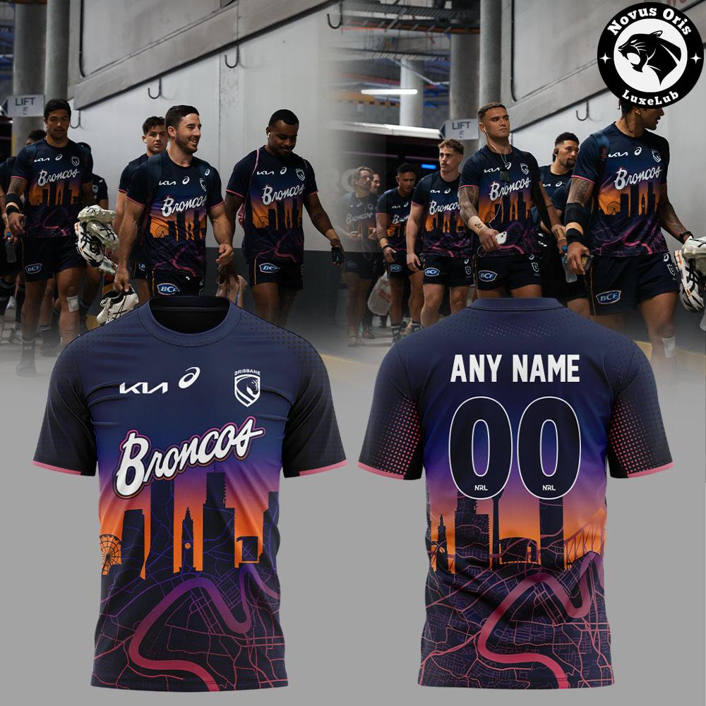Brisbane Broncos 2026 City Skyline Rugby Jersey
