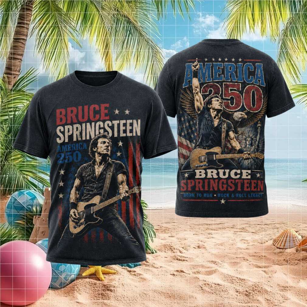Bruce Springsteen America 250 Patriotic Born To Run Shirt - Limotees LLC