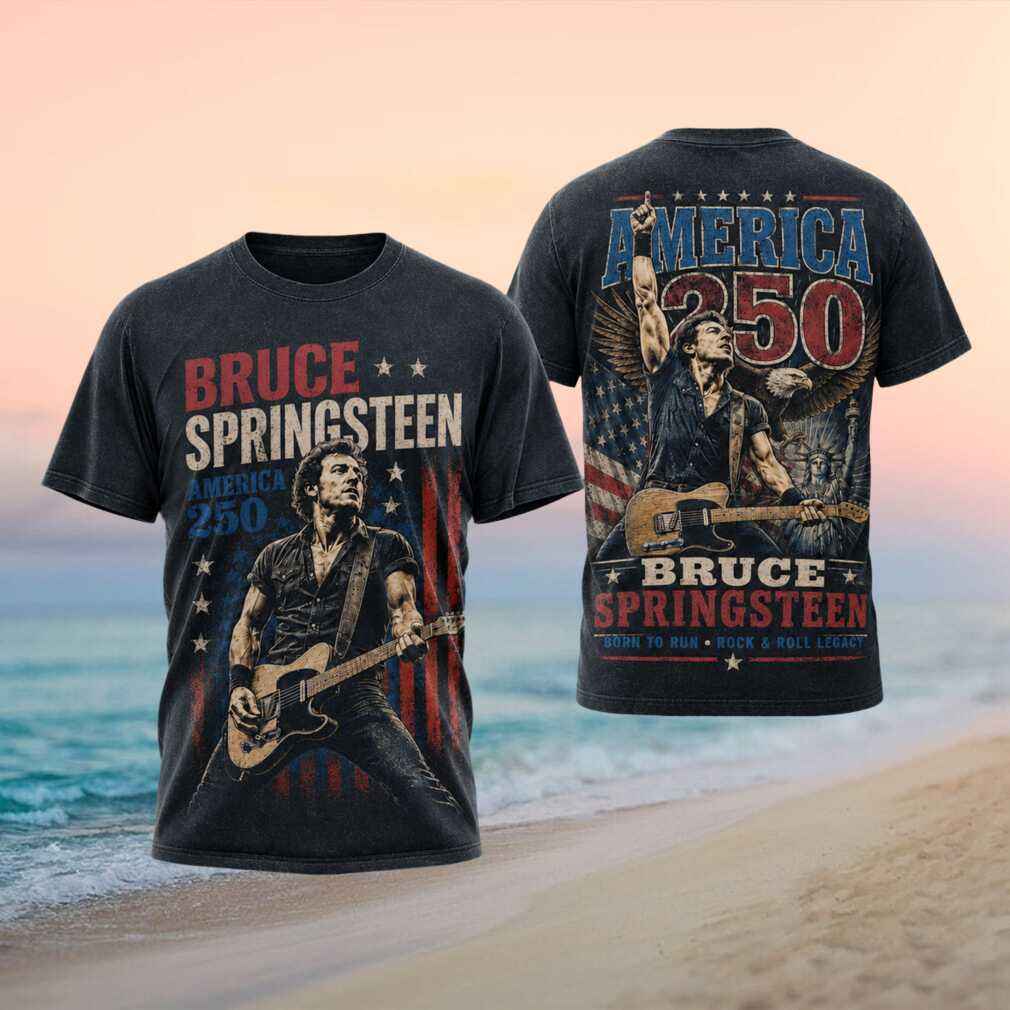 Bruce Springsteen America 250 Patriotic Born To Run Shirt - Limotees LLC