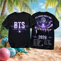 Bts Arirang World Tour 2026 Kpop Concert Graphic Tour Shirt