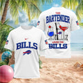Buffalo Bills Bartender Cocktail NFL Sports Bar Shirt - Limotees LLC