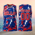 Buffalo Bills Custom Name Basketball Shirt Lightning Print