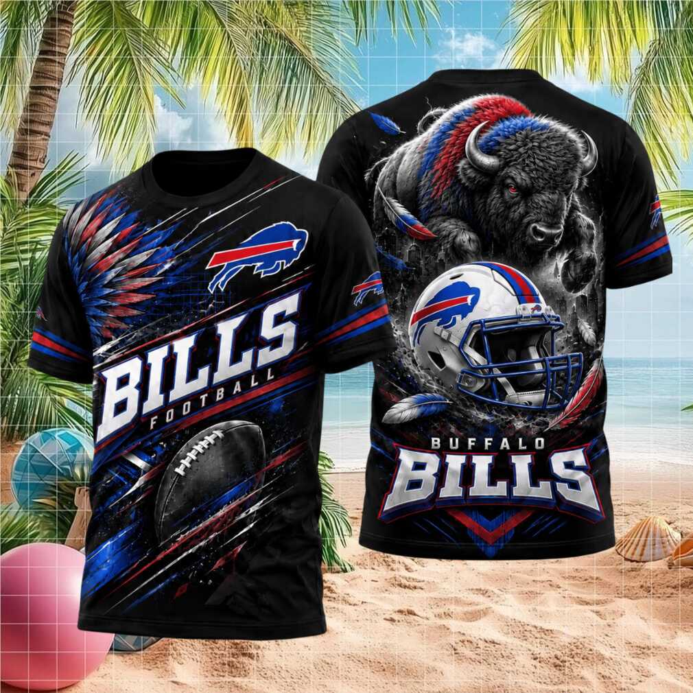 Buffalo Bills Football Buffalo Mascot Graphic Print Shirt - Limotees LLC