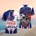 Buffalo Bills Football Team Coca Cola Ice Cold Refreshing Shirt