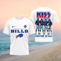Buffalo Bills Kiss Band Dressed To Kill Football Shirt
