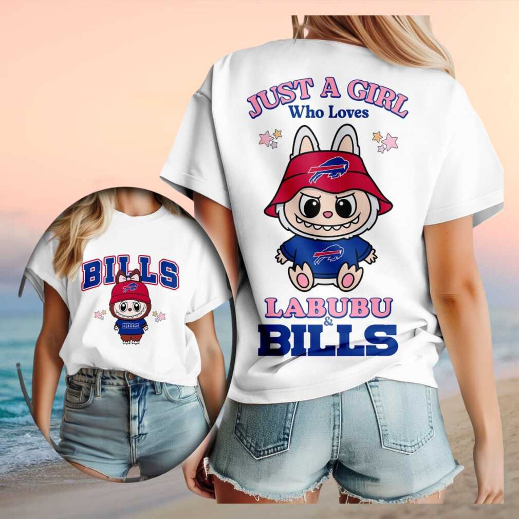 Buffalo Bills Labubu Mascot Just A Girl Who Loves Football T Shirt