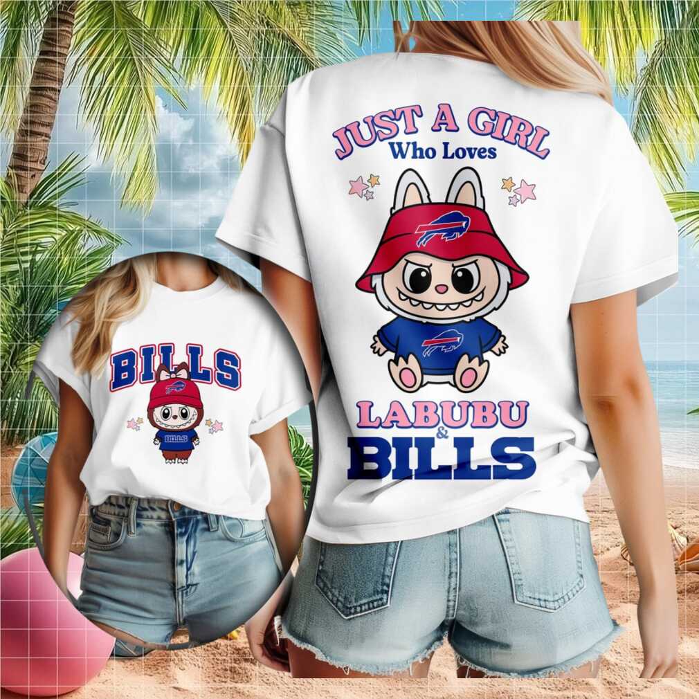Buffalo Bills Labubu Mascot Just A Girl Who Loves Football T Shirt