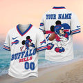 Buffalo Bills Mickey Mouse Football Custom Name Shirt - Limotees LLC