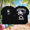 Buffalo Bills Snoopy Football 2026 Vintage Shirt