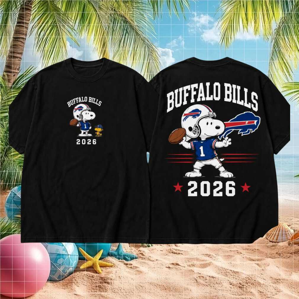 Buffalo Bills Snoopy Football 2026 Vintage Shirt