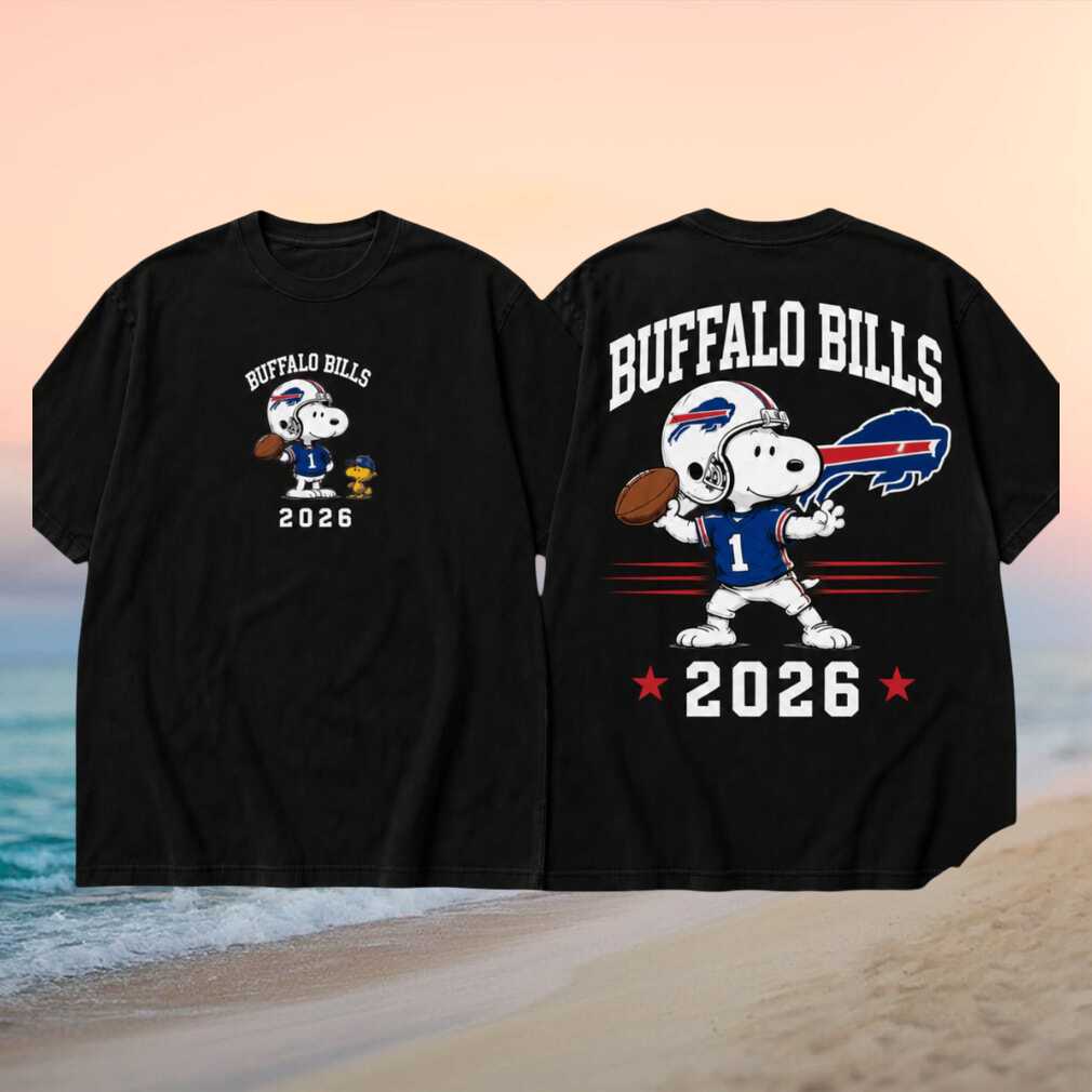 Buffalo Bills Snoopy Football 2026 Vintage Shirt