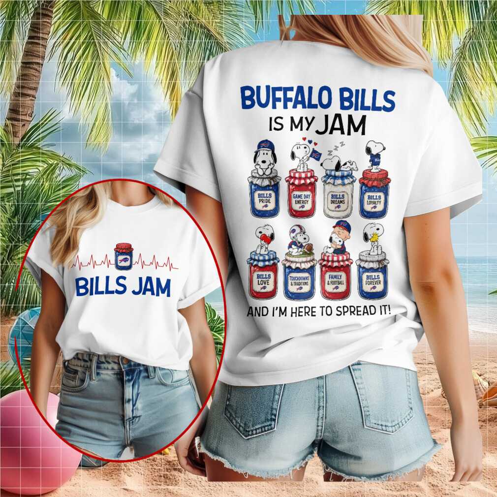 Buffalo Bills Snoopy Jam Jar Shirt - Limotees LLC