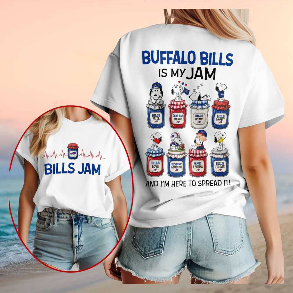 Buffalo Bills Snoopy Jam Jar Shirt - Limotees LLC